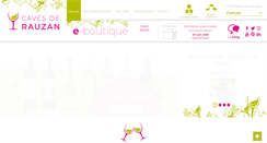 Desktop Screenshot of cavederauzan.com