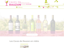 Tablet Screenshot of cavederauzan.com